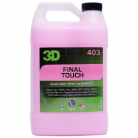 3D Final Touch - спрей детейлер быстрый очиститель поверхности, 403G01, 3.79 л.