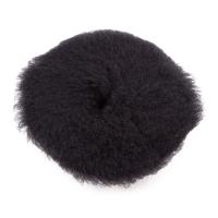 Shine Systems Black Wool Pad - полировальный круг из черного меха, 125 мм.