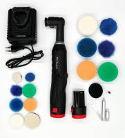 Shine Systems NanoPolisher - аккумуляторная полировальная мини машинка (iBrid), набор в сумке