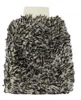 Micron wash mitt Рукавичка из микрофибры для мойки черно-белая INNOVACAR