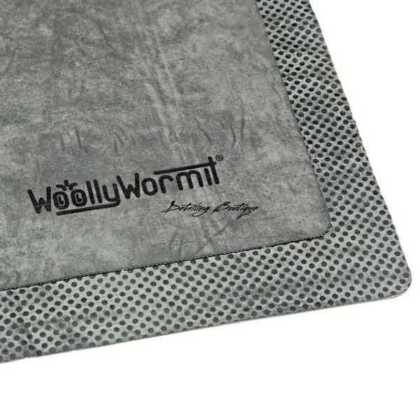 Полотенце для сушки кузова WoollyWormit, иcкусственная замша