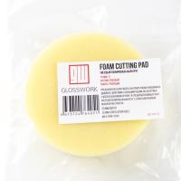 Glosswork Foam Cutting Pad Твердый полировальный круг 75 мм, желтый