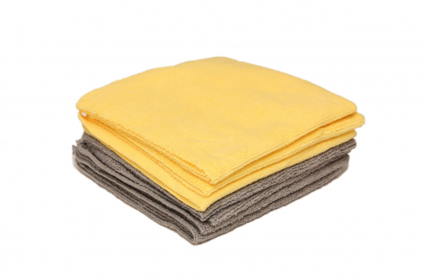 All-Purpose Terry 8set Набор микрофибр желтого и серого цветов, 8шт, 35х35 см, 300гм2