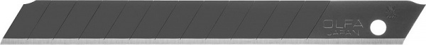 Лезвия OLFA сегментированные BLACK MAX, 9х80х0,38мм
