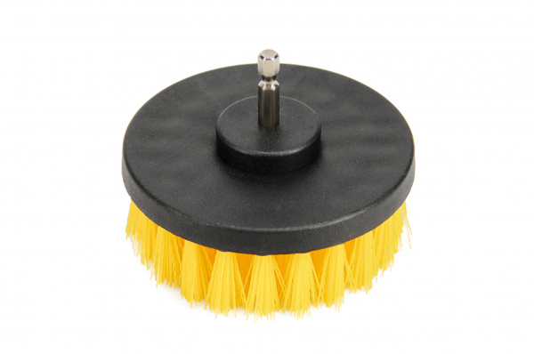Glosswork Drill Brush Medium Щетка для чистки ковров, средней жесткости, крепление под дрель