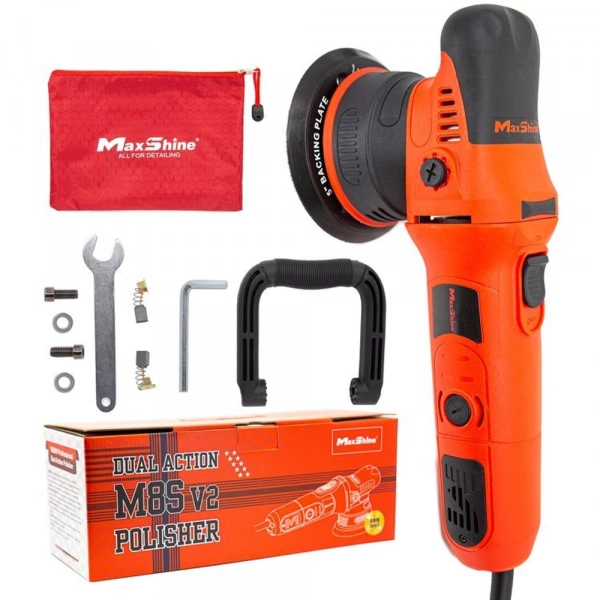 MaxShine M8S V2 Dual Action Polisher эксцентриковая полировальная машинка,125мм.
