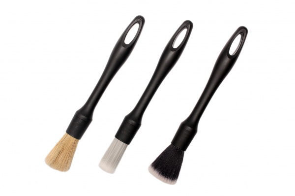 Multi-Use Detailing Brush Set Набор кистей для детейлинга из 3х штук, диаметр 24мм