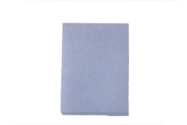 Glosswork Chamois Cloth Perforated, 50x45cm, 300gsm, синий, искусственная замша перфорированная